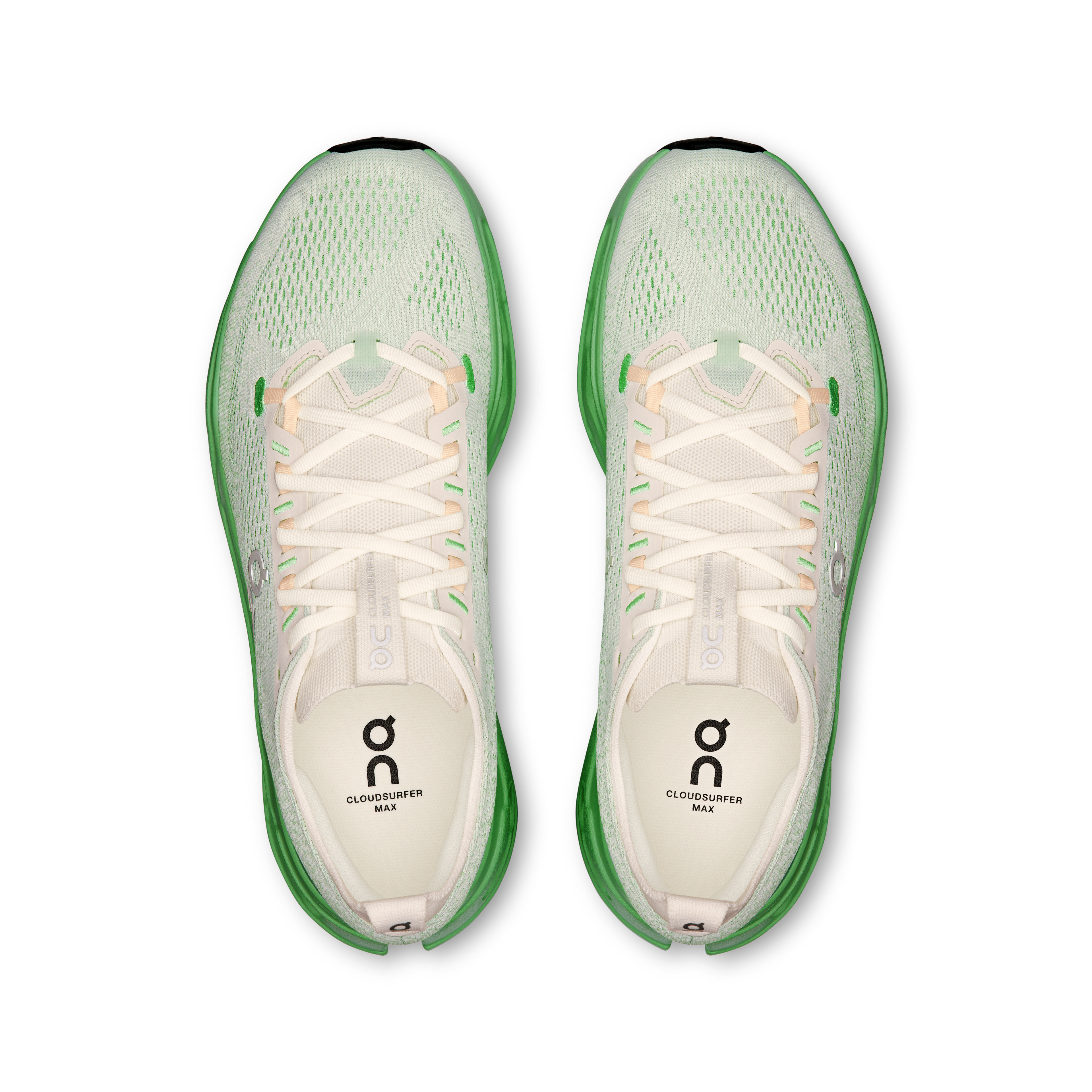 ON RUNNING SURFER MAX WHITE GREEN